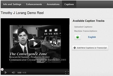 Add captions to your YouTube video