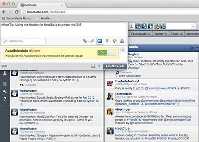 Hootsuite Auto Schedule Tool
