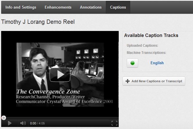 How to add Closed Captioning on YouTube Videos