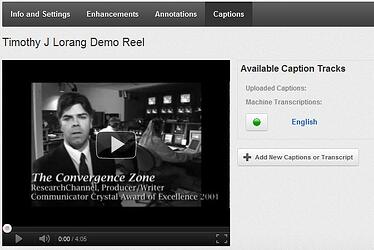 Add captions to your YouTube video