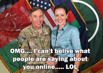 David Petraeus Paula Broadwell Online Reputation