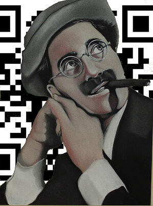 Grocho Marx QRCodes