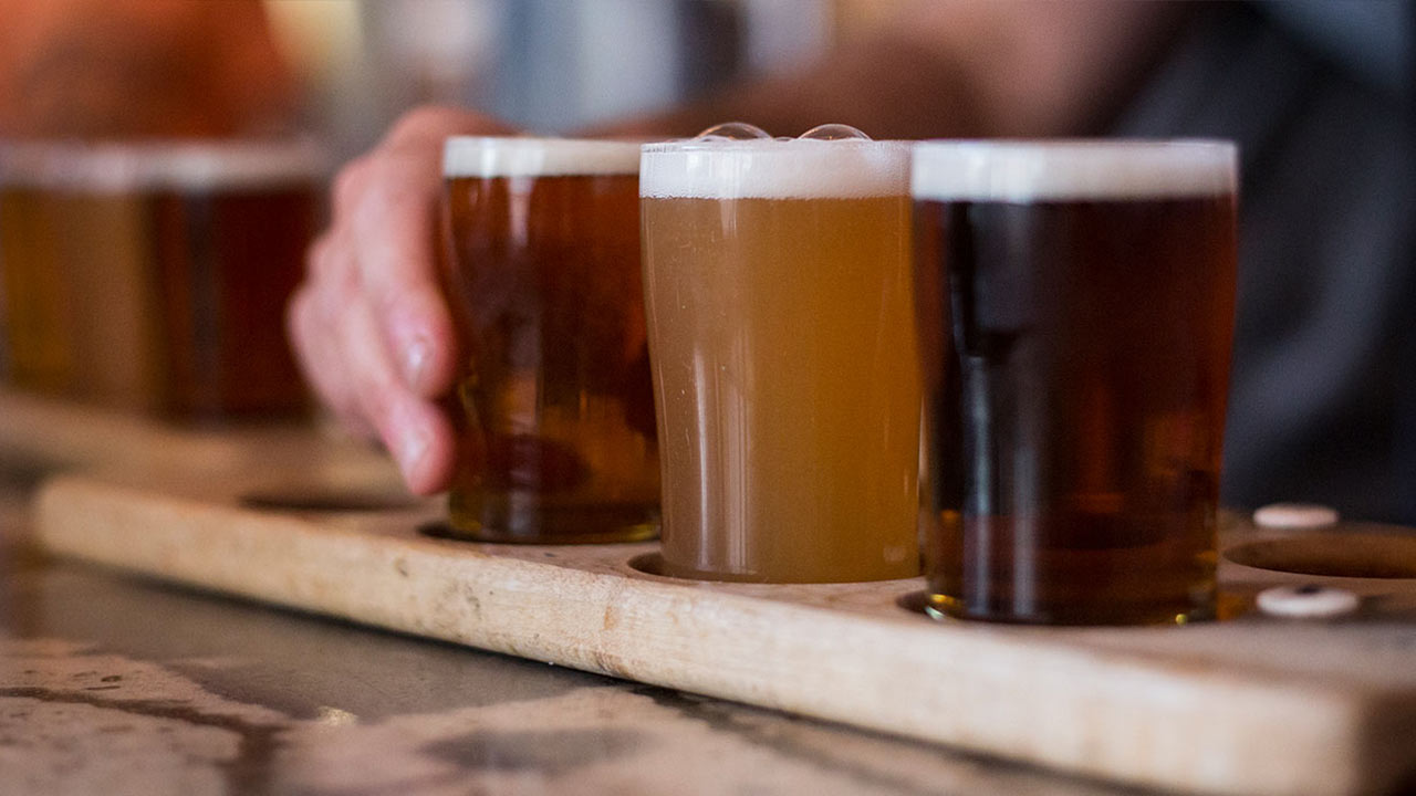 Beer-tasting-flight