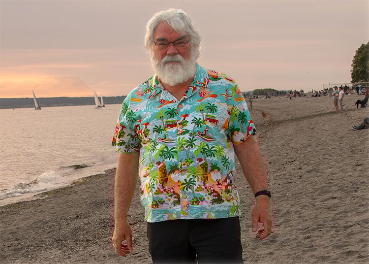 Hawaiian Christmas Shirt