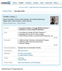 LinkedIn Page